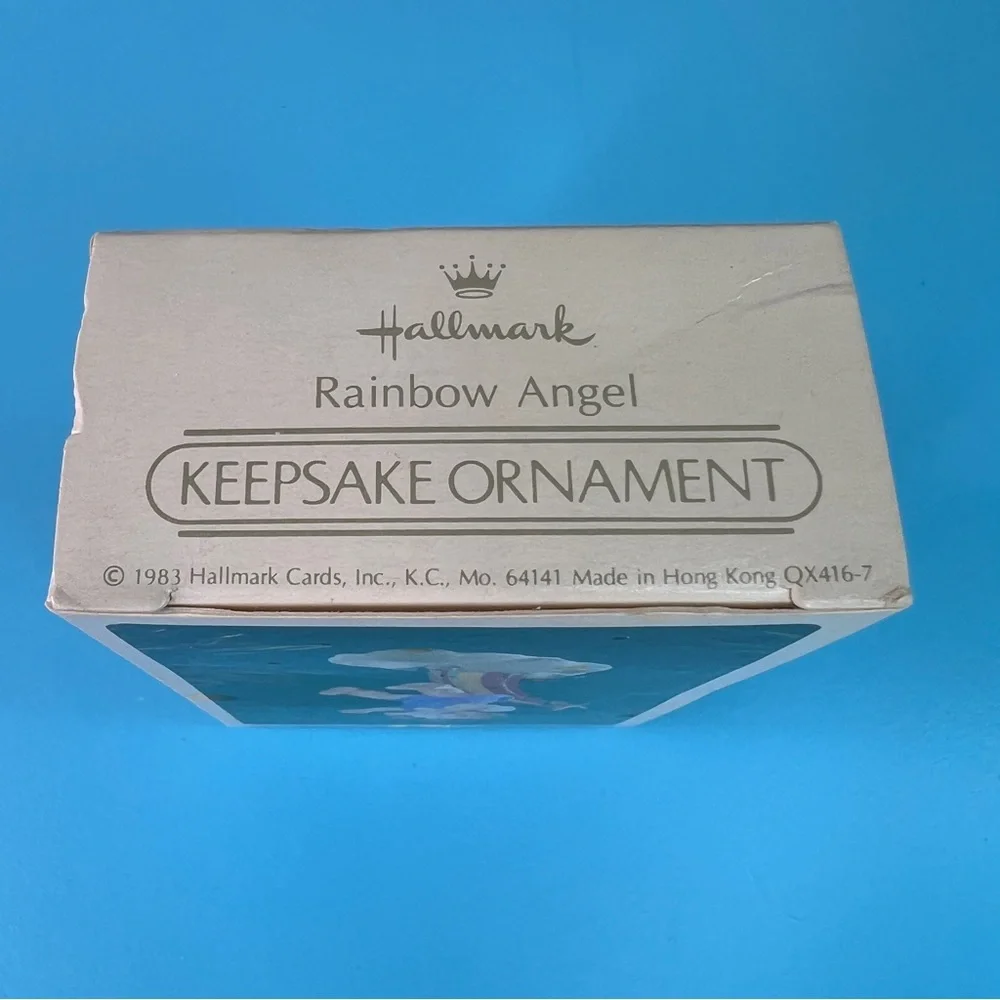 Hallmark Keepsake Ornament Rainbow Angel 1983